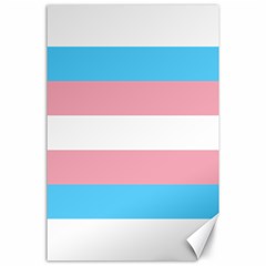 Transgender Pride Flag Canvas 24  X 36  by lgbtnation