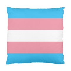 Transgender Pride Flag Standard Cushion Case (one Side) by lgbtnation