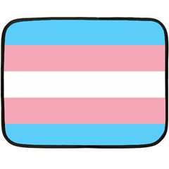 Transgender Pride Flag Double Sided Fleece Blanket (mini)  by lgbtnation