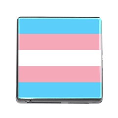 Transgender Pride Flag Memory Card Reader (square 5 Slot) by lgbtnation