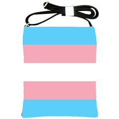 Transgender Pride Flag Shoulder Sling Bag by lgbtnation