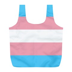 Transgender Pride Flag Full Print Recycle Bag (l) by lgbtnation