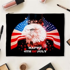 Happy 4th Of July Cosmetic Bag (xl) by FantasyWorld7