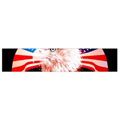 Happy 4th Of July Small Flano Scarf by FantasyWorld7