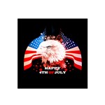 Happy 4th Of July Satin Bandana Scarf Front