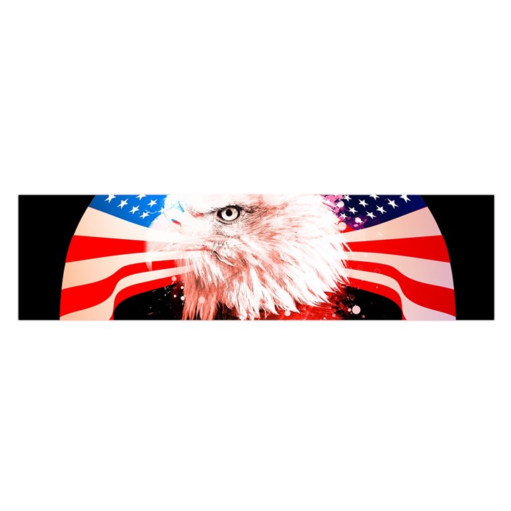 Happy 4th Of July Satin Scarf (Oblong)