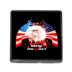 Happy 4th Of July Memory Card Reader (square 5 Slot) by FantasyWorld7