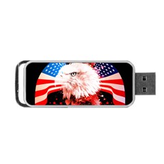 Happy 4th Of July Portable Usb Flash (one Side) by FantasyWorld7