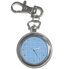 Light blue knitting pattern Key Chain Watches