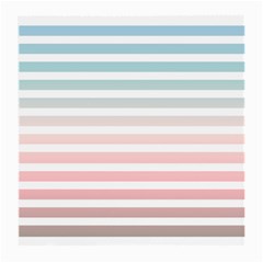 Horizontal Pinstripes In Soft Colors Medium Glasses Cloth (2 Sides) by shawlin