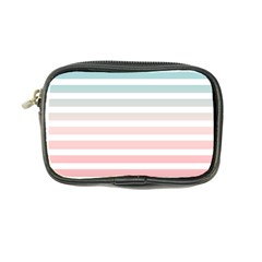 Horizontal Pinstripes In Soft Colors Coin Purse by shawlin