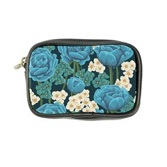 Blue flowers pattern Coin Purse