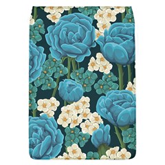 Blue flowers pattern Removable Flap Cover (L)