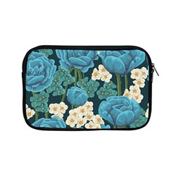 Blue flowers pattern Apple MacBook Pro 13  Zipper Case