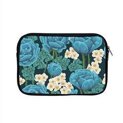 Blue flowers pattern Apple MacBook Pro 15  Zipper Case