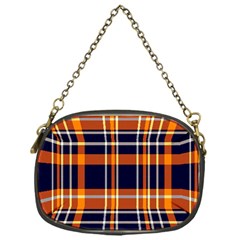 Tartan Pattern Chain Purse (one Side) by ArtworkByPatrick