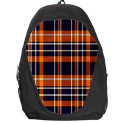 Tartan Pattern Backpack Bag by ArtworkByPatrick