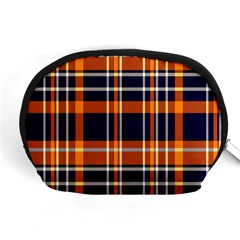 Tartan Pattern Accessory Pouch (medium) by ArtworkByPatrick