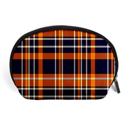 Tartan Pattern Accessory Pouch (large) by ArtworkByPatrick