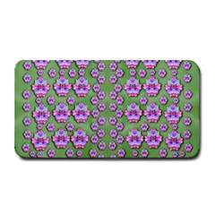 Fantasy Flowers Dancing In The Green Spring Medium Bar Mats by pepitasart