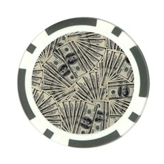 Hundred Dollars Poker Chip Card Guard by snowwhitegirl