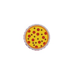 Pizza Table Pepperoni Sausage Copy 1  Mini Buttons by Nexatart