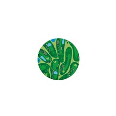 Golf Course Par Golf Course Green Copy 1  Mini Buttons by Nexatart