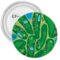 Golf Course Par Golf Course Green Copy 3  Buttons by Nexatart