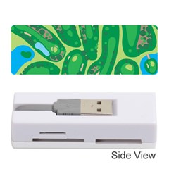 Golf Course Par Golf Course Green Copy Memory Card Reader (stick)