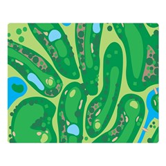 Golf Course Par Golf Course Green Copy Double Sided Flano Blanket (large)  by Nexatart