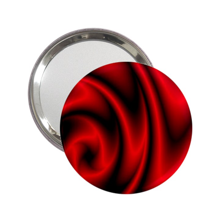 Background Red Color Swirl 2.25  Handbag Mirrors