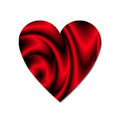 Background Red Color Swirl Heart Magnet by Nexatart