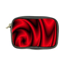 Background Red Color Swirl Coin Purse by Nexatart