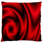 Background Red Color Swirl Large Cushion Case (Two Sides) Front