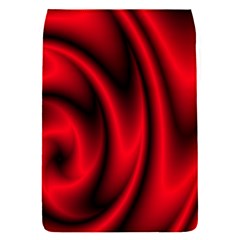 Background Red Color Swirl Removable Flap Cover (s) by Nexatart