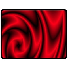 Background Red Color Swirl Double Sided Fleece Blanket (large)  by Nexatart