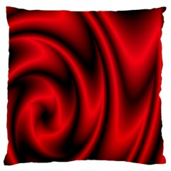 Background Red Color Swirl Standard Flano Cushion Case (one Side) by Nexatart