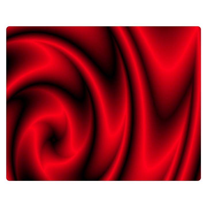 Background Red Color Swirl Double Sided Flano Blanket (Medium) 