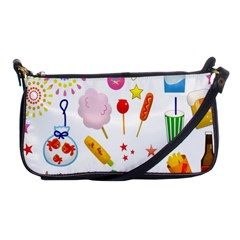 Summer Fair Food Goldfish Shoulder Clutch Bag by Nexatart