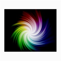 Rainbow Swirl Twirl Small Glasses Cloth by Nexatart