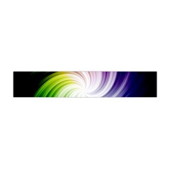 Rainbow Swirl Twirl Flano Scarf (mini) by Nexatart