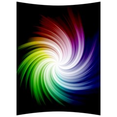 Rainbow Swirl Twirl Back Support Cushion by Nexatart