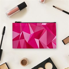 Pattern Halftone Geometric Cosmetic Bag (small) by Nexatart