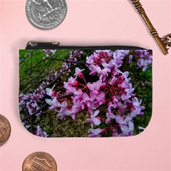 Redbud In April Mini Coin Purse by Riverwoman