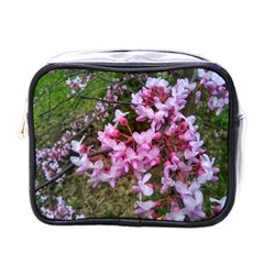 Redbud In April Mini Toiletries Bag (one Side) by Riverwoman