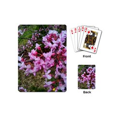 Redbud In April Playing Cards Single Design (mini) by Riverwoman