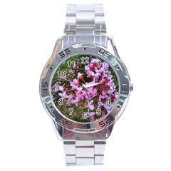 Redbud In April Stainless Steel Analogue Watch by Riverwoman