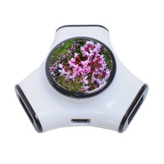 Redbud In April 3-port Usb Hub by Riverwoman