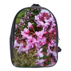 Redbud In April School Bag (xl) by Riverwoman