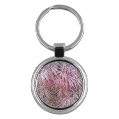 Fineleaf Japanese Maple In April Key Chain (round) by Riverwoman